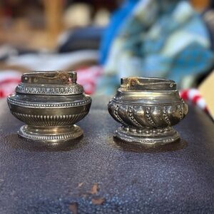 Elegant Silver Vintage Lighters